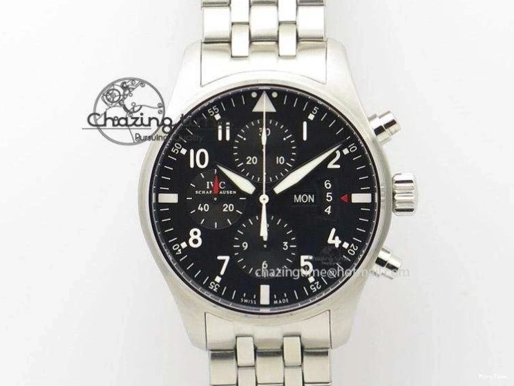 MIROTIME 0117 SunProtective Big Pilot Real PR IW500910 “Patrouille Suisse” ZF 1:1 Best Edition On Gray Nylon Strap 7278